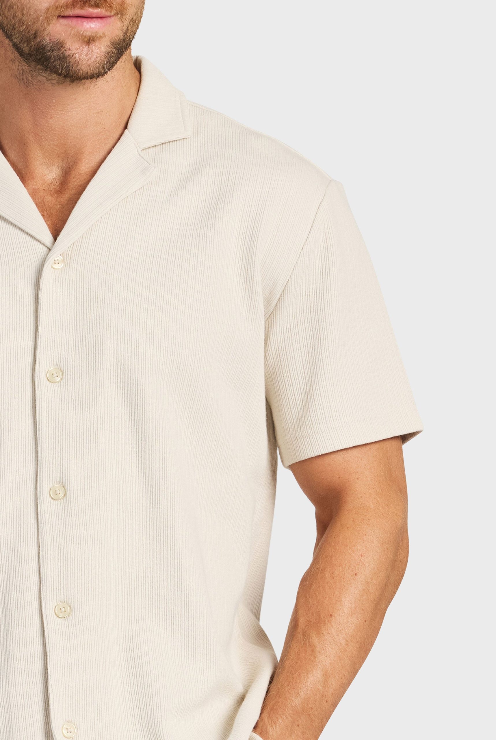 CRUZSHIRT-ICEGREY-D.jpg Cruz Short Sleeve Shirt - Image 1