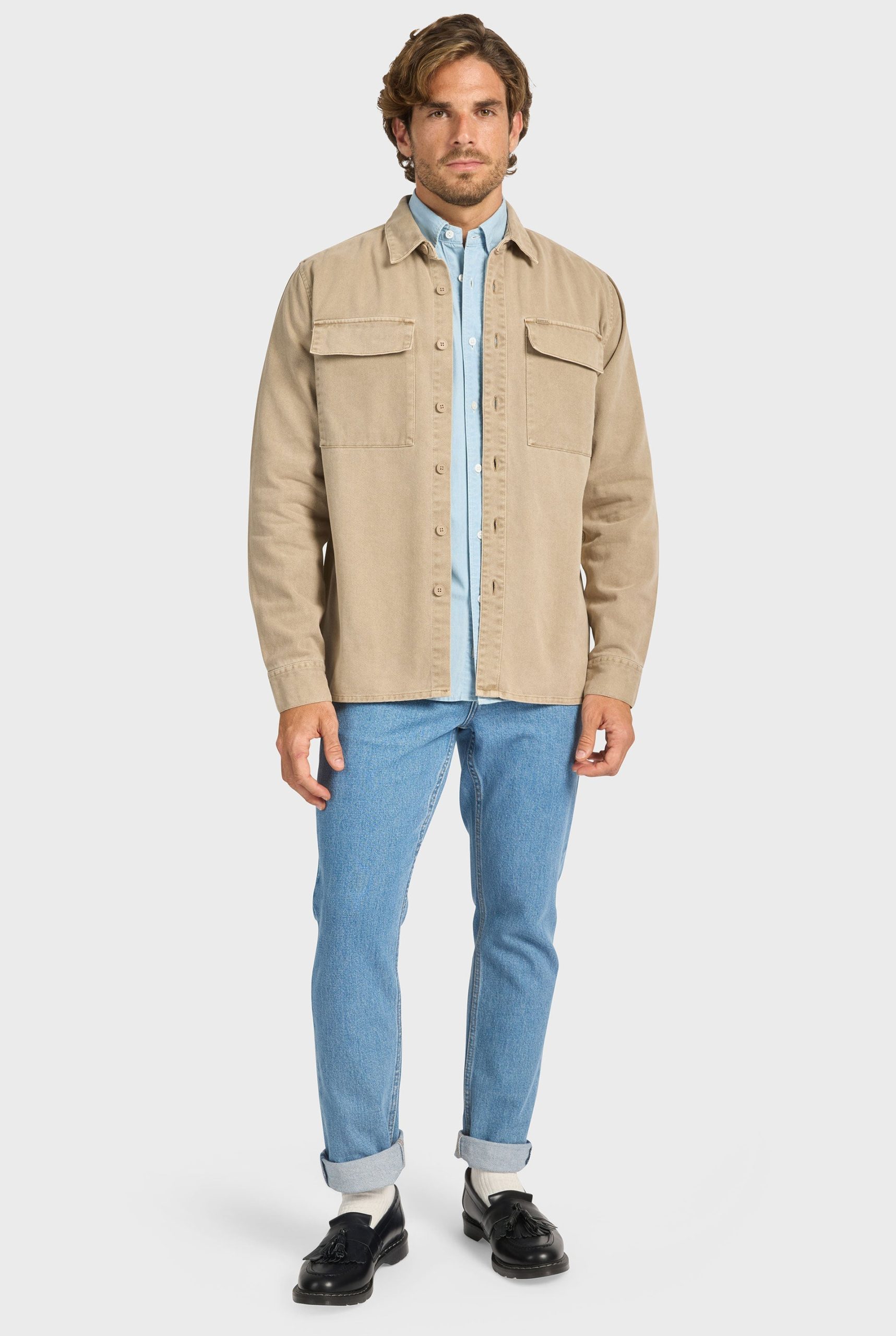 ESSENTIALOVERSHIRT-OTTERTAN-A.jpg Essential Overshirt - Image 1