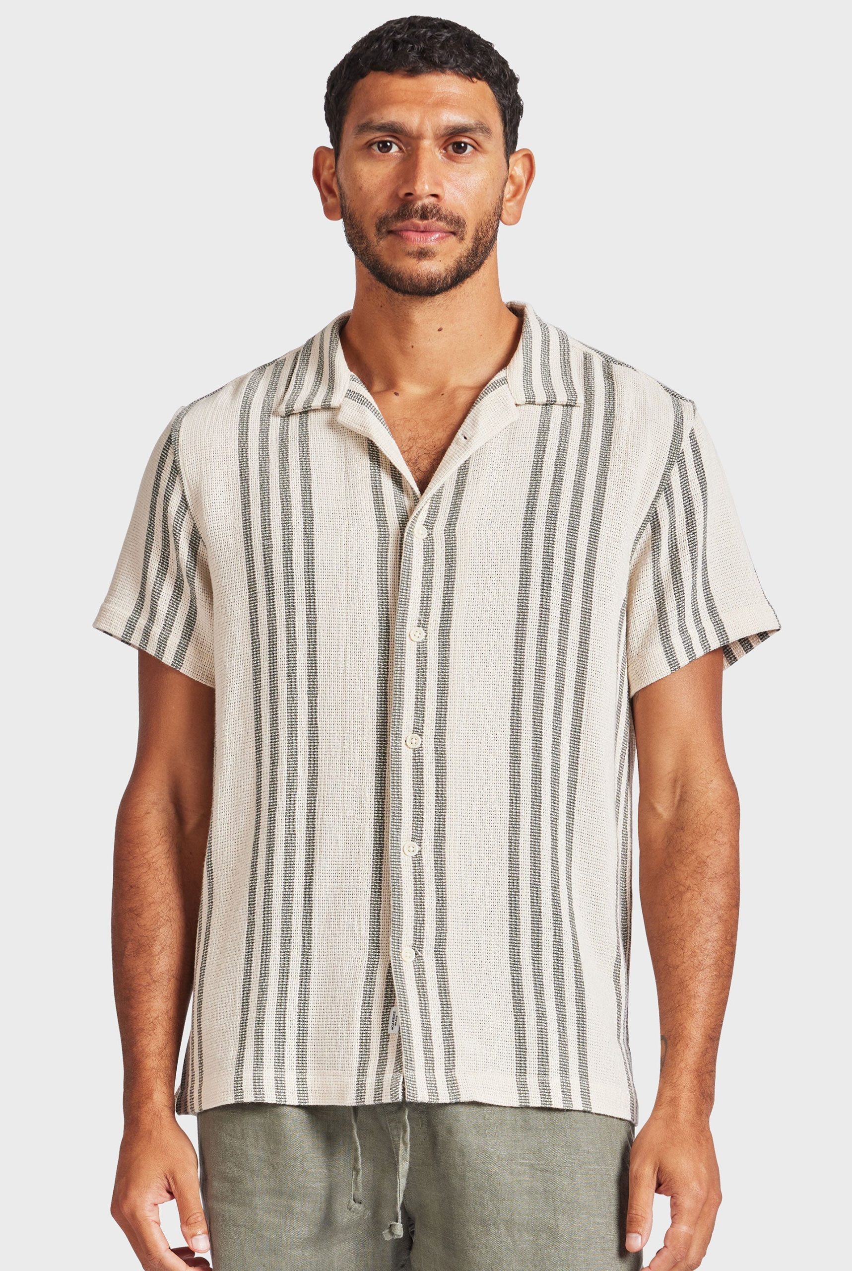 GARCIASSSHIRT-SMOKEPINE-B.jpg Garcia Short Sleeve Shirt - Image 1