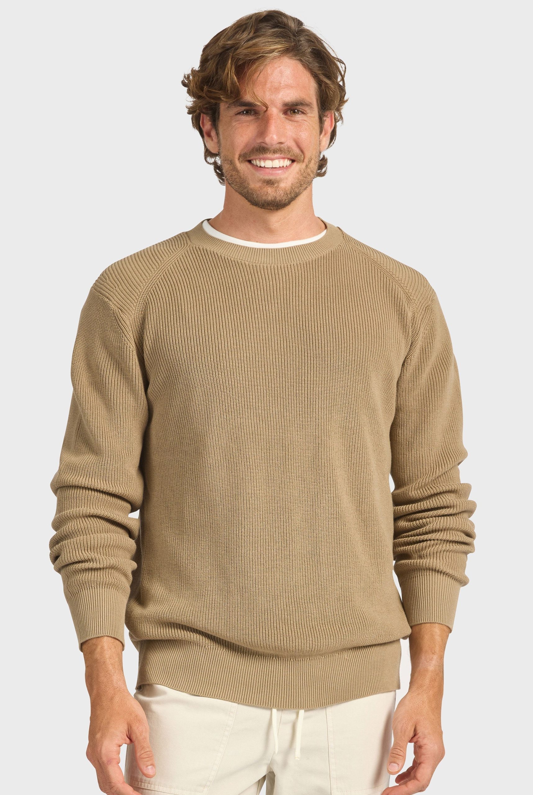OLIVERKNITCREW-OTTERTAN-B.jpg Oliver Knit Crew - Image 1