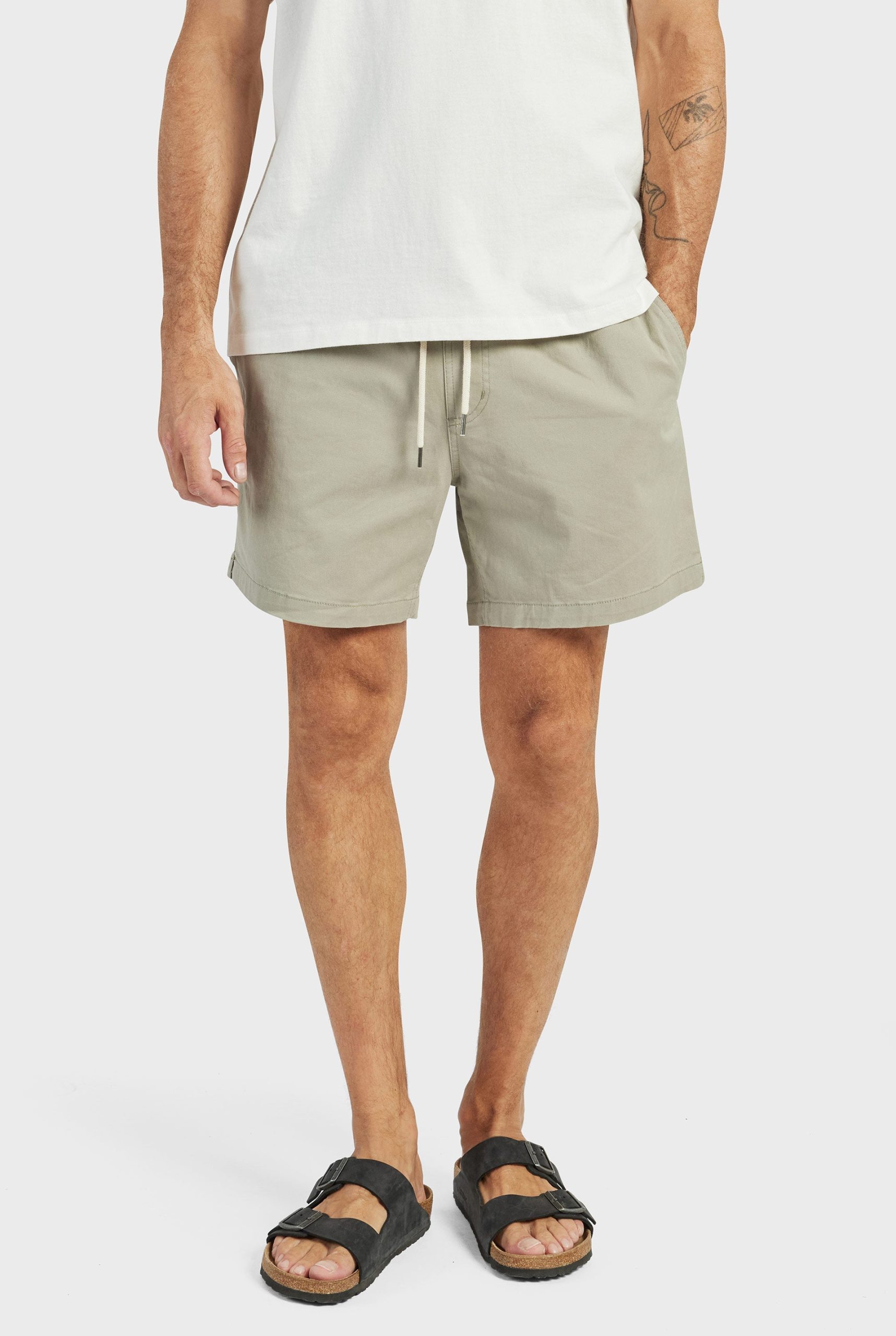 VOLLEYSHORT-DUSTYOLIVE-B.jpg Volley Short - Image 1